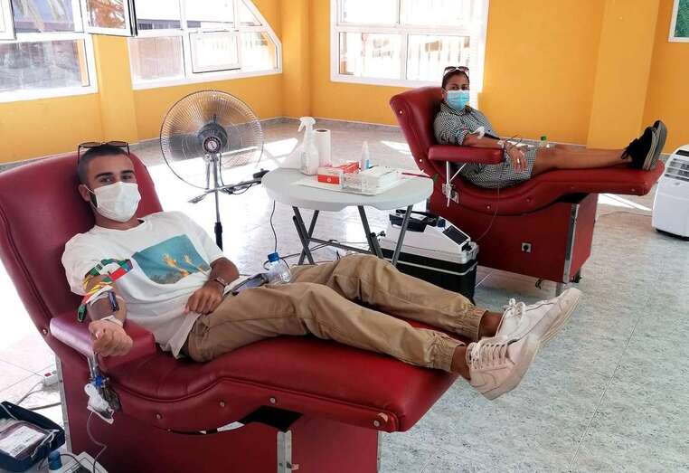 Donación de sangre/TA.